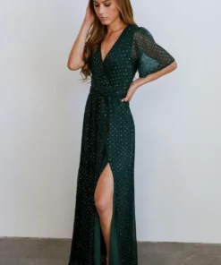 BB Custom Grace Sparkle Gown | Emerald Dresses