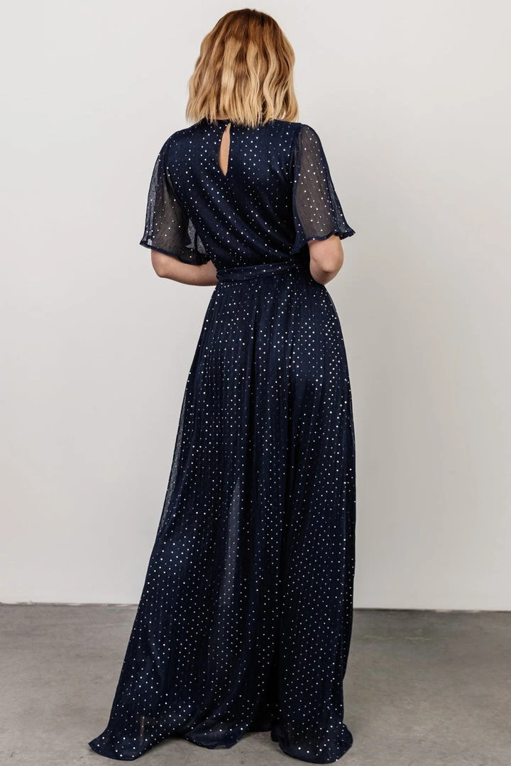 BB Custom Dresses Grace Sparkle Gown | Navy 7 BB Custom Dresses Grace Sparkle Gown | Navy