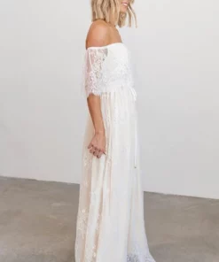 BB Custom Guinevere Lace Maxi Dress | Off White Dresses 27 BB Custom Guinevere Lace Maxi Dress | Off White Dresses