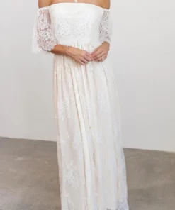 BB Custom Guinevere Lace Maxi Dress | Off White Dresses 29 BB Custom Guinevere Lace Maxi Dress | Off White Dresses