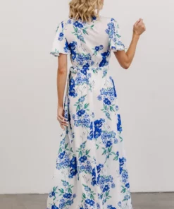 Soi Harper Wrap Maxi Dress | Blue Floral Dresses 7 Soi Harper Wrap Maxi Dress | Blue Floral Dresses