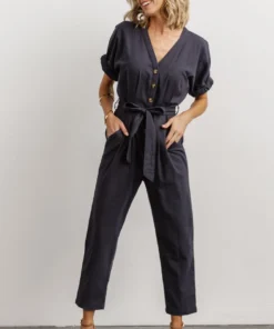 IL Boho Heidi Jumpsuit | Dark Slate