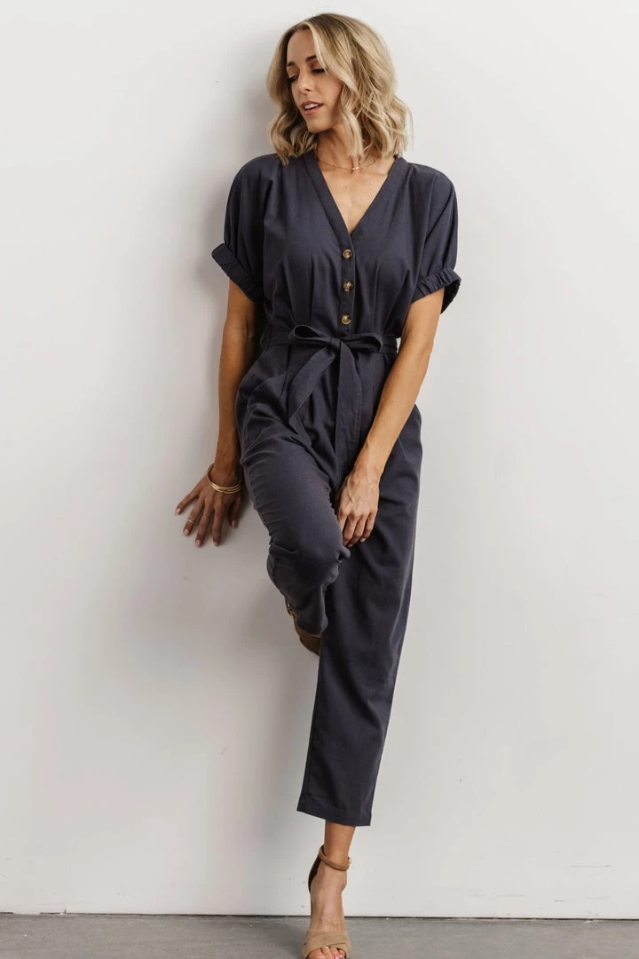 IL Boho Heidi Jumpsuit | Dark Slate 4 IL Boho Heidi Jumpsuit | Dark Slate