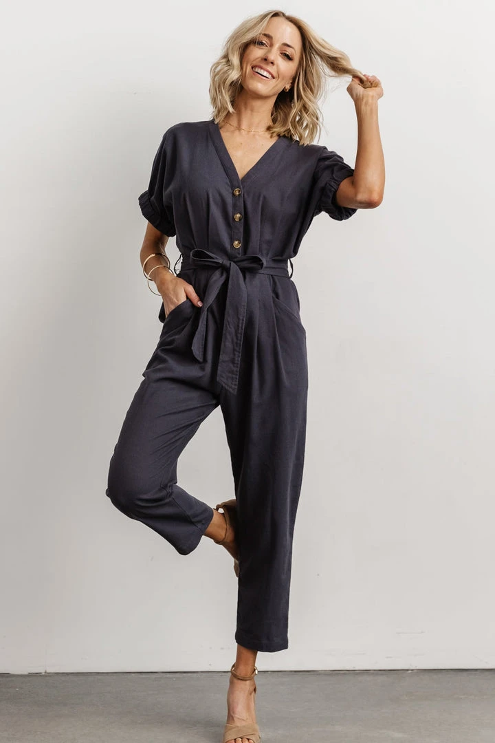 IL Boho Heidi Jumpsuit | Dark Slate 3 IL Boho Heidi Jumpsuit | Dark Slate