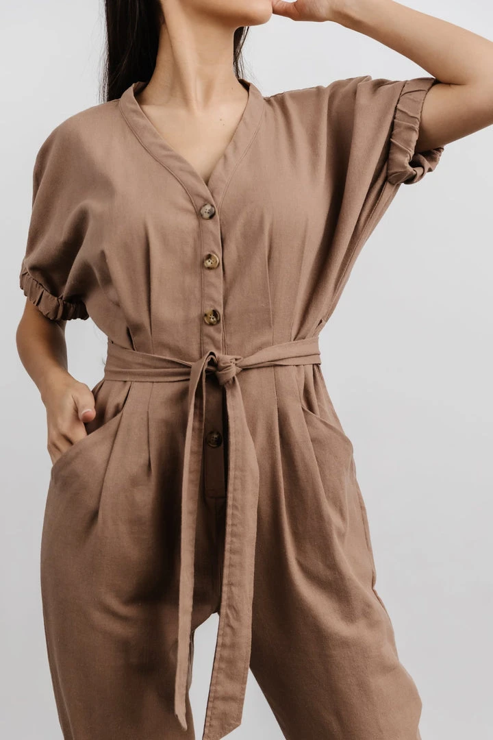 IL Boho Heidi Jumpsuit | Mocha 8 IL Boho Heidi Jumpsuit | Mocha