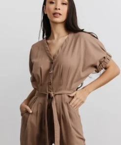IL Boho Heidi Jumpsuit | Mocha
