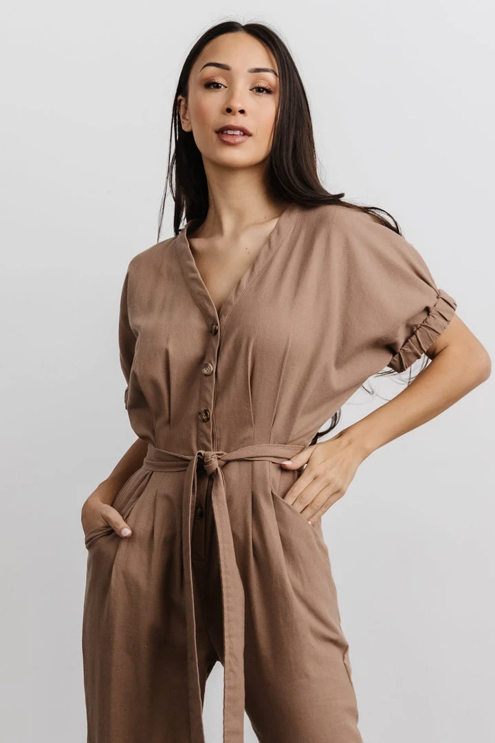 IL Boho Heidi Jumpsuit | Mocha 2 IL Boho Heidi Jumpsuit | Mocha