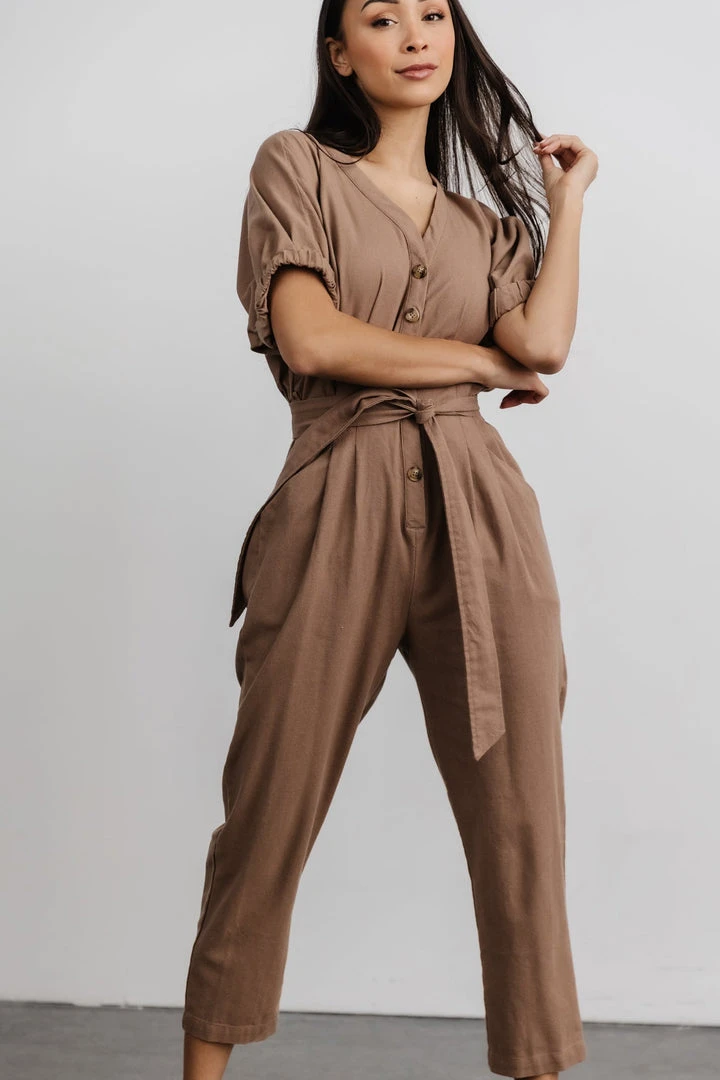 IL Boho Heidi Jumpsuit | Mocha 4 IL Boho Heidi Jumpsuit | Mocha
