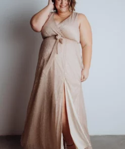 BB Custom Dresses Helen Tank Sparkle Gown | Champagne 15 BB Custom Dresses Helen Tank Sparkle Gown | Champagne