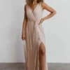 BB Custom Dresses Helen Tank Sparkle Gown | Champagne