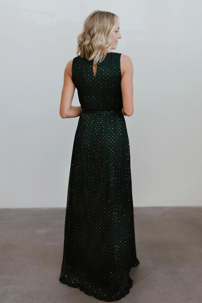 BB Custom Dresses Helen Tank Sparkle Gown | Emerald 8 BB Custom Dresses Helen Tank Sparkle Gown | Emerald