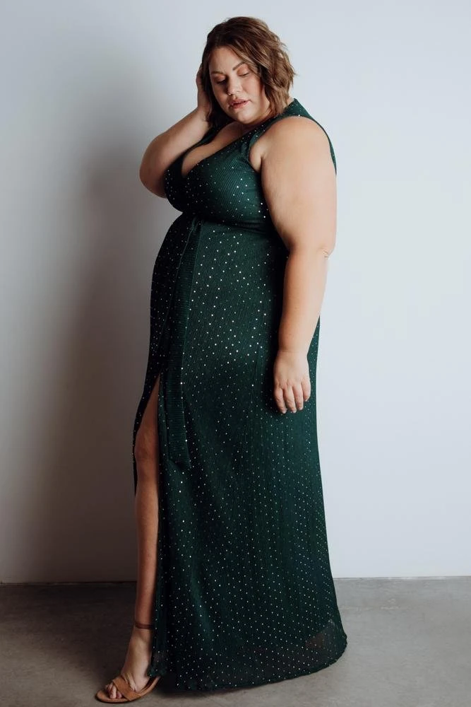 BB Custom Dresses Helen Tank Sparkle Gown | Emerald 4 BB Custom Dresses Helen Tank Sparkle Gown | Emerald