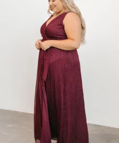 BB Custom Dresses Helen Tank Sparkle Gown | Mulberry 10 BB Custom Dresses Helen Tank Sparkle Gown | Mulberry