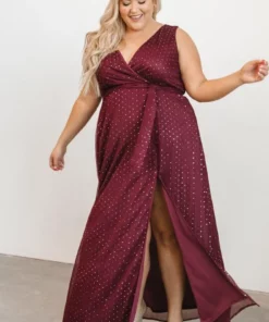 BB Custom Dresses Helen Tank Sparkle Gown | Mulberry 13 BB Custom Dresses Helen Tank Sparkle Gown | Mulberry