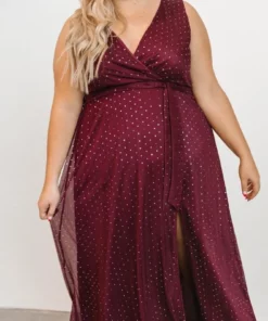 BB Custom Dresses Helen Tank Sparkle Gown | Mulberry 11 BB Custom Dresses Helen Tank Sparkle Gown | Mulberry