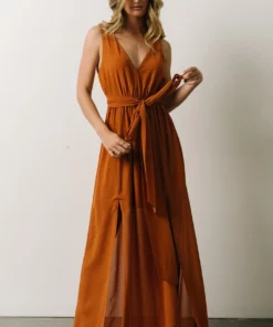 BB Custom Hera Maxi Dress | Copper Dresses