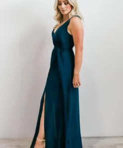 BB Custom Dresses Hera Maxi Dress | Peacock