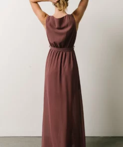 BB Custom Hera Maxi Dress | Vintage Plum