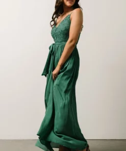 DD Imogene Lace Maxi Dress | Jade