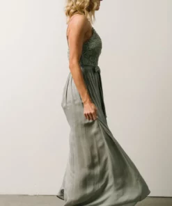 DD Imogene Lace Maxi Dress | Slate Grey Dresses 9 DD Imogene Lace Maxi Dress | Slate Grey Dresses