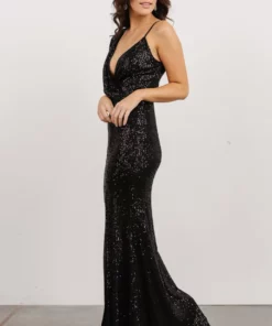 RR Isla Sequin Gown | Black Dresses 14 RR Isla Sequin Gown | Black Dresses
