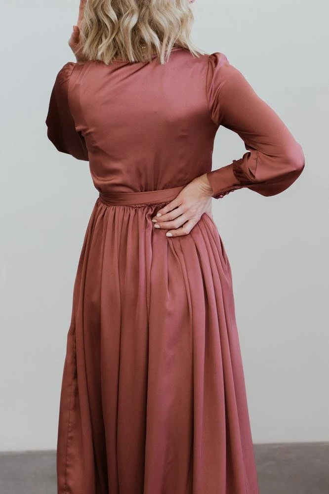 BB Custom Jenna Maxi Dress | Dark Mauve 5 BB Custom Jenna Maxi Dress | Dark Mauve