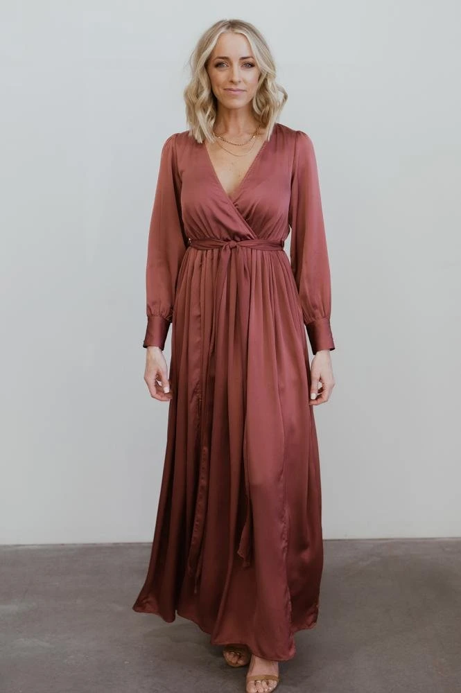 BB Custom Jenna Maxi Dress | Dark Mauve 3 BB Custom Jenna Maxi Dress | Dark Mauve