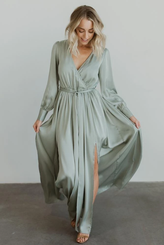 BB Custom Jenna Maxi Dress | Sage Dresses 2 BB Custom Jenna Maxi Dress | Sage Dresses