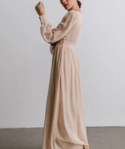RR Juliette Shimmer Maxi Dress | Champagne 17 RR Juliette Shimmer Maxi Dress | Champagne