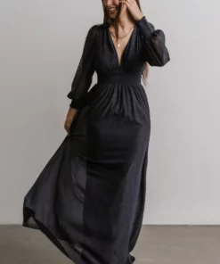 RR Dresses Juliette Shimmer Maxi Dress | Midnight 11 RR Dresses Juliette Shimmer Maxi Dress | Midnight