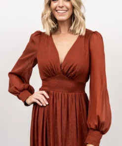 RR Juliette Shimmer Maxi Dress | Rust Dresses 13 RR Juliette Shimmer Maxi Dress | Rust Dresses