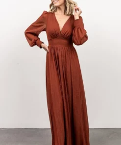 RR Juliette Shimmer Maxi Dress | Rust Dresses 19 RR Juliette Shimmer Maxi Dress | Rust Dresses