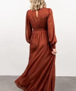 RR Juliette Shimmer Maxi Dress | Rust Dresses 16 RR Juliette Shimmer Maxi Dress | Rust Dresses