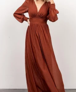 RR Juliette Shimmer Maxi Dress | Rust Dresses 12 RR Juliette Shimmer Maxi Dress | Rust Dresses