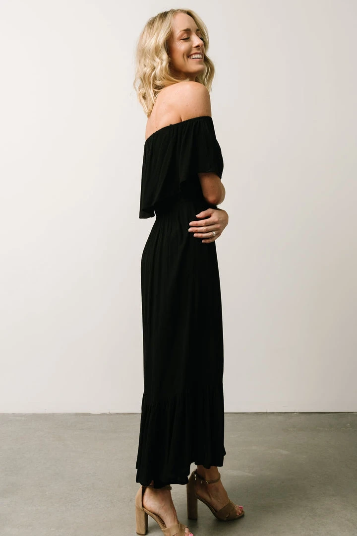 DD Karma Wide Leg Jumpsuit | Black 3 DD Karma Wide Leg Jumpsuit | Black