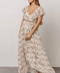 BB Custom Katya Ruffle Maxi Dress | Garden Print 7 BB Custom Katya Ruffle Maxi Dress | Garden Print