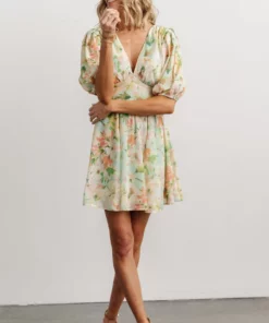FT Keilani Short Dress | Multi Floral Dresses 12 FT Keilani Short Dress | Multi Floral Dresses