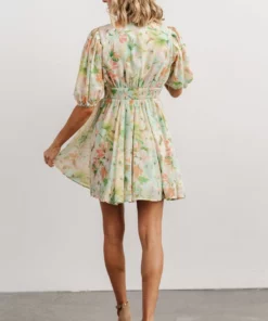 FT Keilani Short Dress | Multi Floral Dresses 15 FT Keilani Short Dress | Multi Floral Dresses