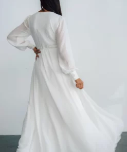 Soi Kelsey Wrap Dress | Off White Dresses