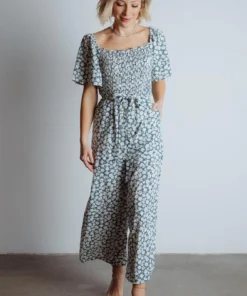 HAY Kendall Floral Jumpsuit | Blue