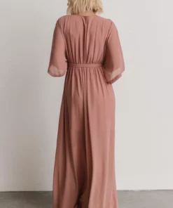BB Custom Kia Kimono Maxi Dress | Dusty Pink Dresses 14 BB Custom Kia Kimono Maxi Dress | Dusty Pink Dresses