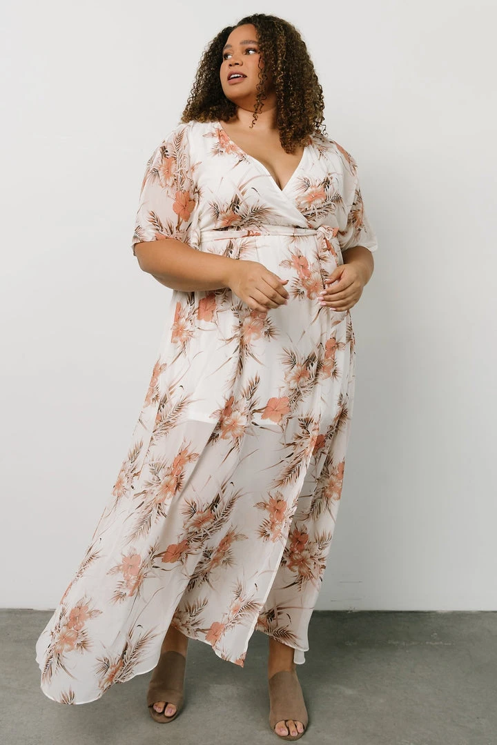 BB Custom Kia Kimono Maxi Dress | Sunset Floral 3 BB Custom Kia Kimono Maxi Dress | Sunset Floral