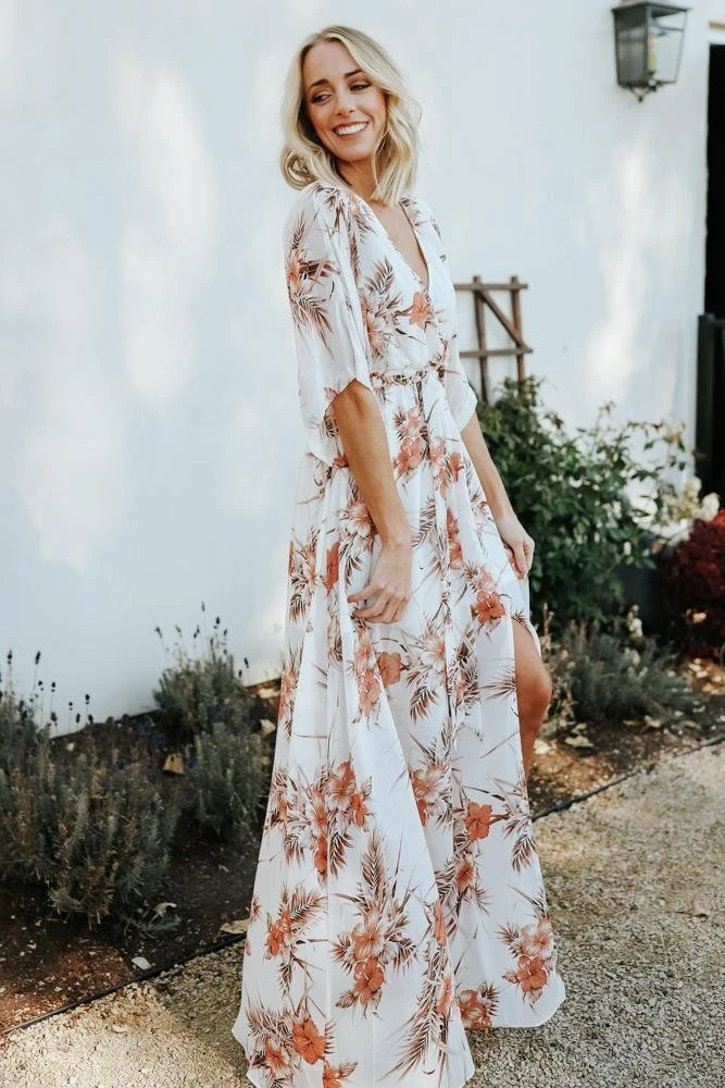 BB Custom Kia Kimono Maxi Dress | Sunset Floral 13 BB Custom Kia Kimono Maxi Dress | Sunset Floral