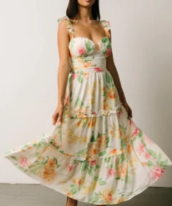 FT Kiara Midi Dress | Watercolor Floral Dresses 15 FT Kiara Midi Dress | Watercolor Floral Dresses