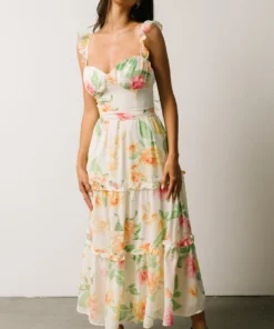 FT Kiara Midi Dress | Watercolor Floral Dresses 14 FT Kiara Midi Dress | Watercolor Floral Dresses