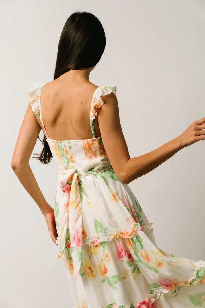 FT Kiara Midi Dress | Watercolor Floral Dresses 9 FT Kiara Midi Dress | Watercolor Floral Dresses