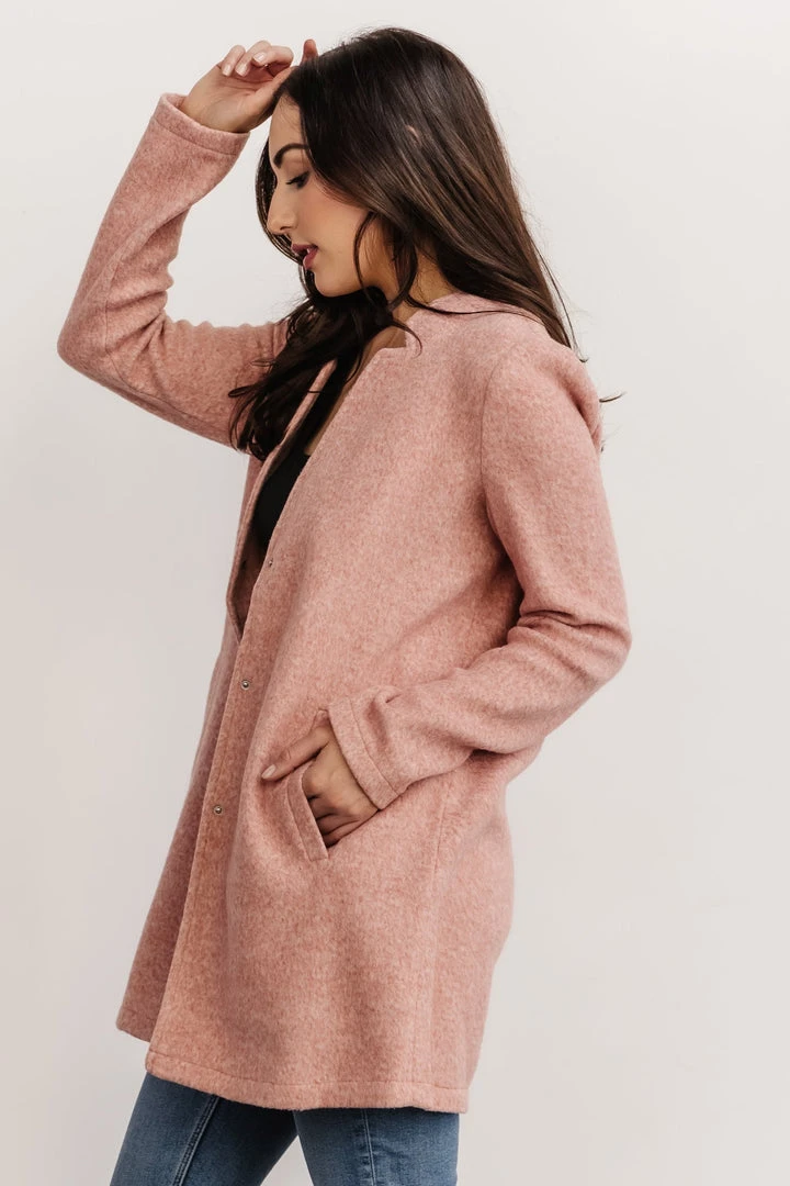 BS Tops Knoll Notch Jacket | Vintage Rose 3 BS Tops Knoll Notch Jacket | Vintage Rose