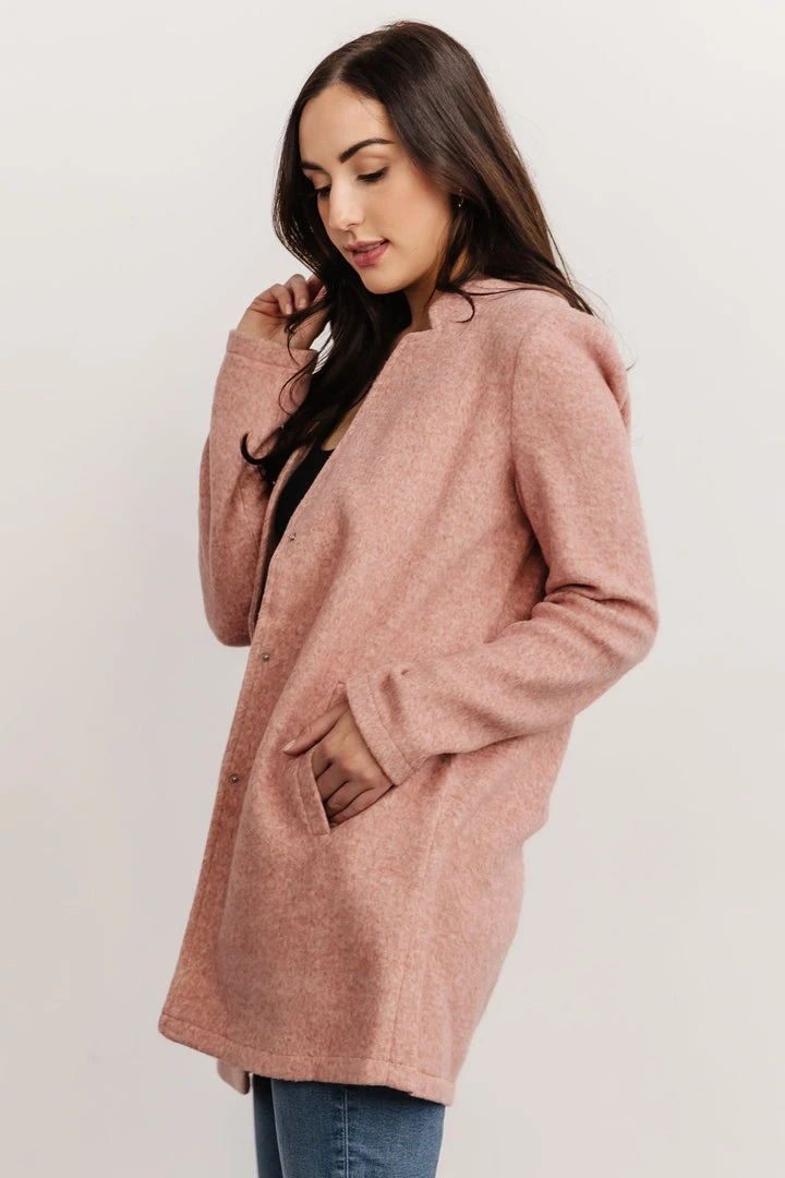 BS Tops Knoll Notch Jacket | Vintage Rose 4 BS Tops Knoll Notch Jacket | Vintage Rose