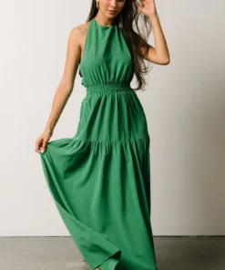 FT Dresses Knoxville Halter Maxi Dress | Green 13 FT Dresses Knoxville Halter Maxi Dress | Green