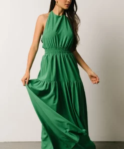 FT Dresses Knoxville Halter Maxi Dress | Green 12 FT Dresses Knoxville Halter Maxi Dress | Green